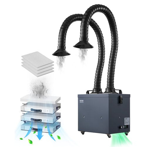 Litavimo dūmų sutraukėjas VEVOR DX2000, 275 W