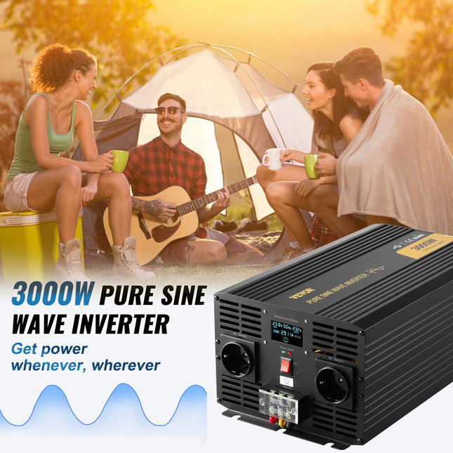 Įtampos keitiklis VEVOR TP-3000W, 3000W