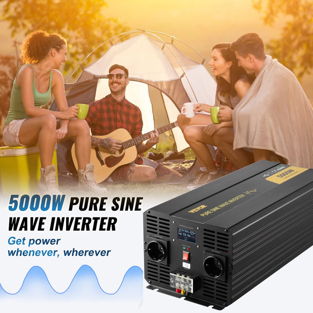 Įtampos keitiklis VEVOR TP-5000W, 5000W