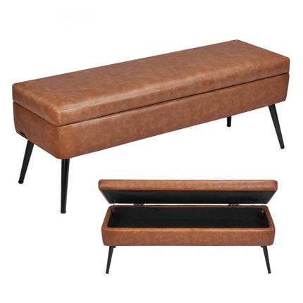 Suoliukas su daiktadėže VEVOR CWD0113CA-KD-BROWN, 300 kg apkrova