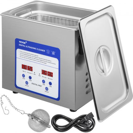 Ultragarsinė valymo vonelė VEVOR TH-020A, 3 l talpa