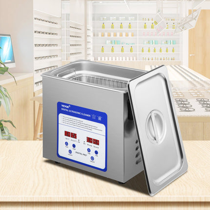 Ultragarsinė valymo vonelė VEVOR TH-020A, 3 l talpa