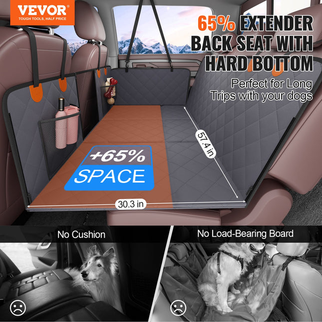 Galinės sėdynės prailgintojas šunims VEVOR WMDY24157, 142 cm pločio