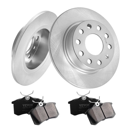 Galinių stabdžių komplektas VEVOR Audi A3, VW Golf 5/6, 253 mm