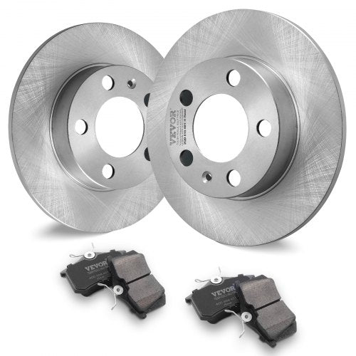 Galinių stabdžių diskų ir kaladėlių komplektas VEVOR 34144, 232 mm
