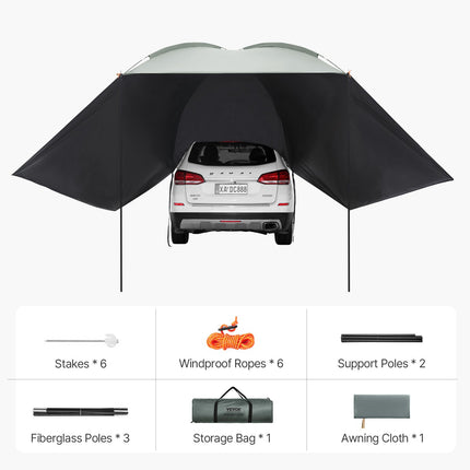Automobilinė pavėsinė VEVOR ATWCA3223, 3 x 2,1 m