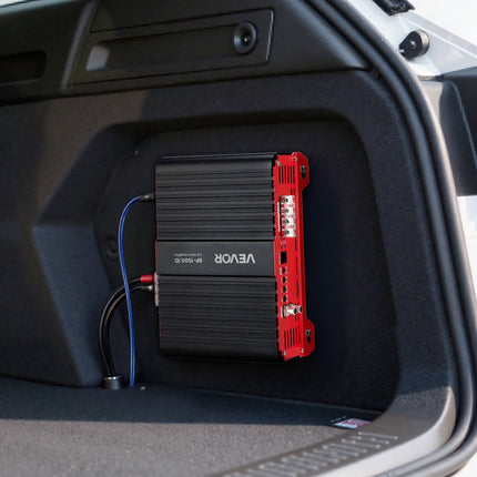 Automobilinis vieno kanalo stiprintuvas VEVOR BP-1500.1D, 1500W RMS