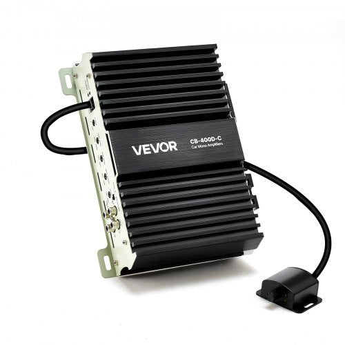 Automobilinis vieno kanalo stiprintuvas VEVOR CB-400D-C, 400W RMS
