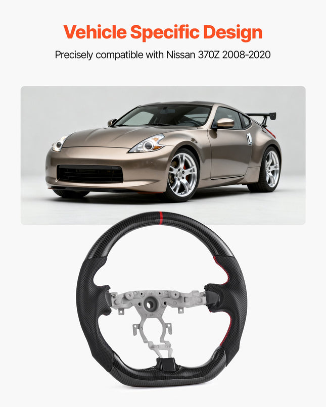 Vairas VEVOR Nissan 370Z (2008-2020), anglies pluošto