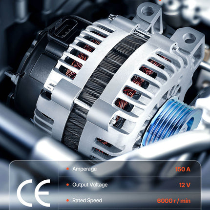 Automobilio generatorius VEVOR 10480285, Chevrolet Trailblazer 4.2L