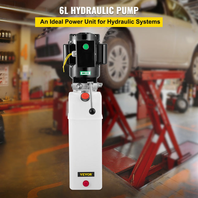Hidraulinė stotelė automobilių keltuvui VEVOR 6L, 2.2 kW