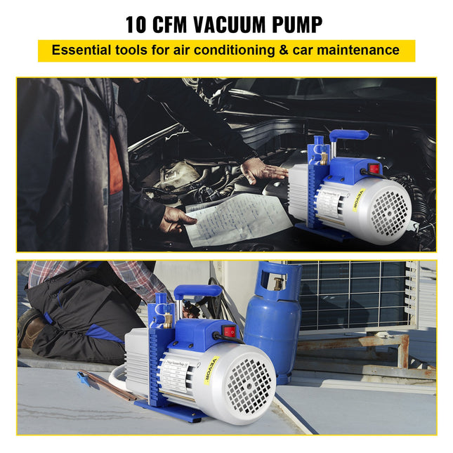 Vakuuminis siurblys VEVOR 2RS-4, 10 CFM