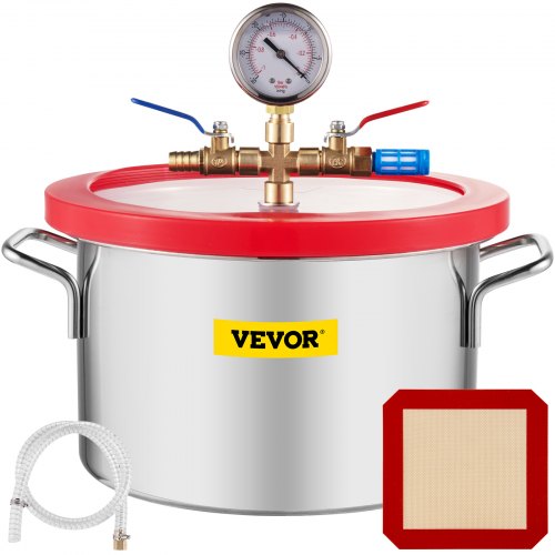 Vakuuminė kamera VEVOR 5.7 L, nerūdijančio plieno