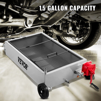 Alyvos surinkimo talpa VEVOR Low Profile, 57 l