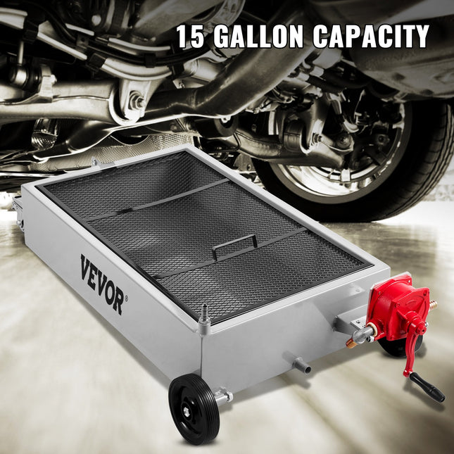 Alyvos surinkimo talpa VEVOR Low Profile, 57 l