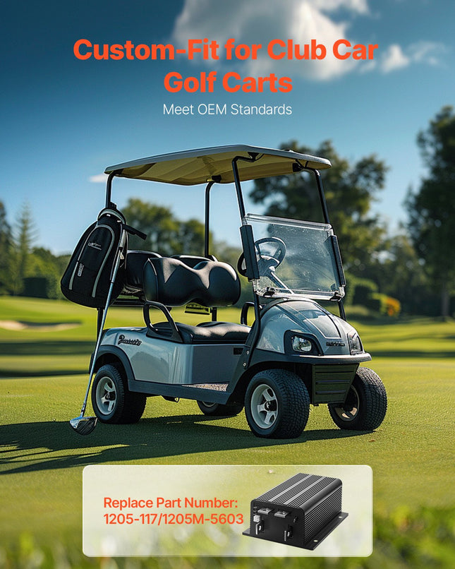 Golfomobilio greičio reguliatorius VEVOR 1205-117/1205M-5603, 36V 500A