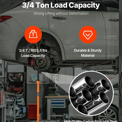 Automobilinis kėlimo atramos stovas VEVOR US075, 0,75 t galia
