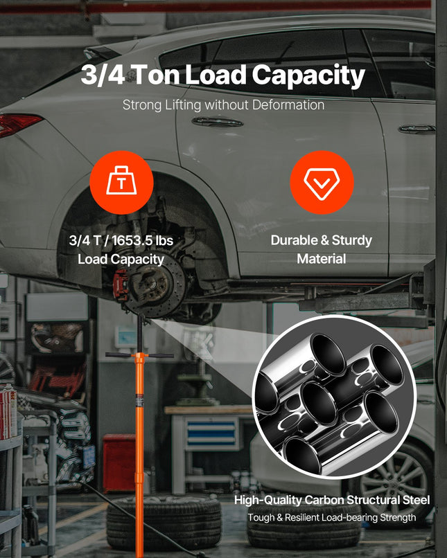 Automobilinis kėlimo atramos stovas VEVOR US075, 0,75 t galia