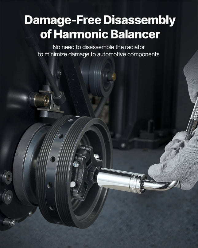Harmoninio balansyro nuėmimo įrankių komplektas VEVOR XC6454A, 3 griebtuvų sistema
