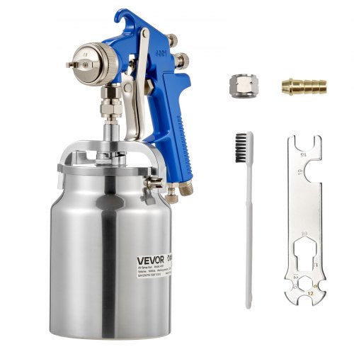 Pneumatinis dažų purkštuvas VEVOR 4001, 1000 ml talpa