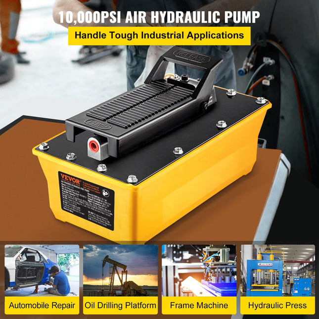 Pneumatinis hidraulinis siurblys VEVOR NAP001, 10 000 PSI