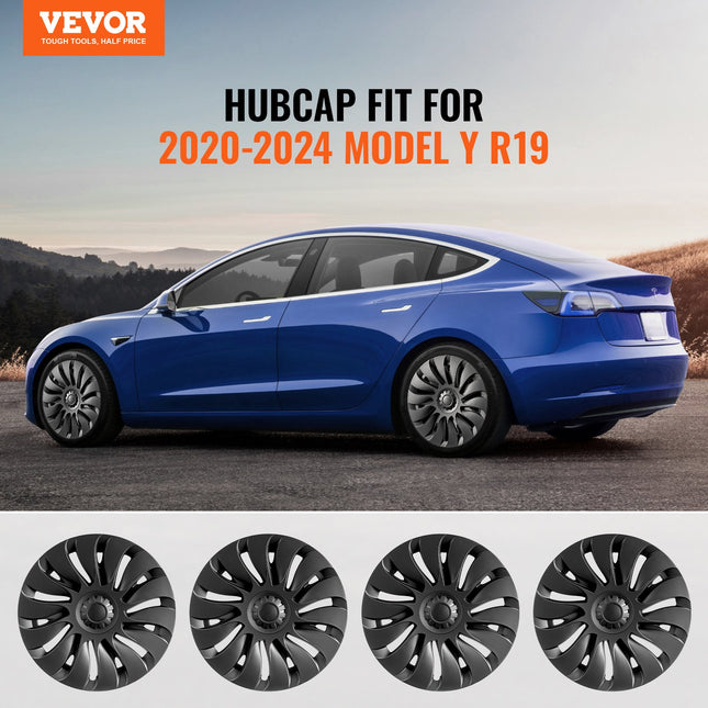 Ratlankių gaubtai VEVOR Tesla Model Y (2020-2024), 19 colių