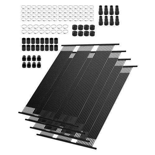 Saulės kolektorius baseinui VEVOR 28014BX, 4 vnt. komplektas
