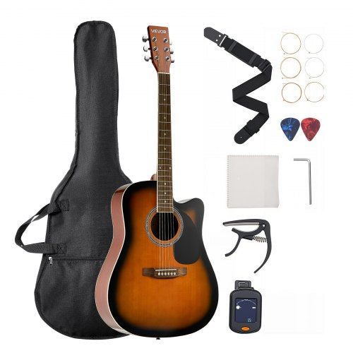 Akustinė gitara VEVOR FG068C-41SB, 104,1 cm