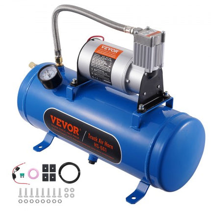 Oro kompresorius su resiveriu VEVOR HS-661, 6 l
