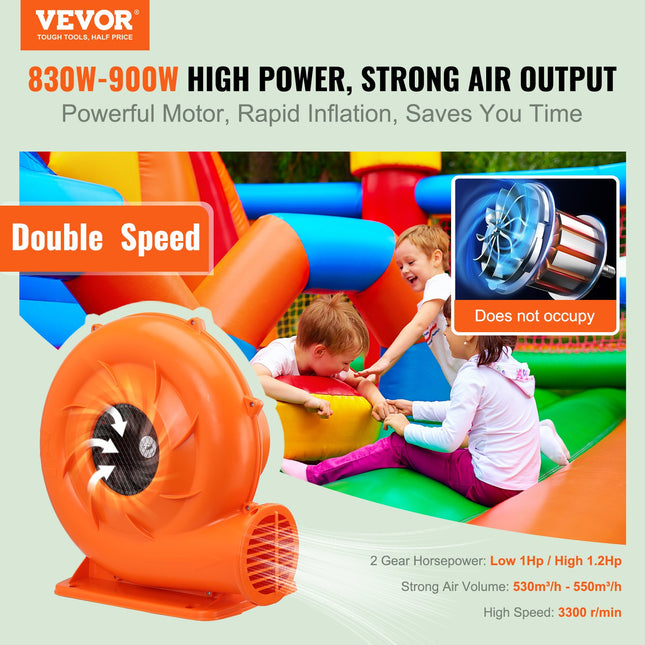 Oro pūstuvas VEVOR DS-1.25L, 850W