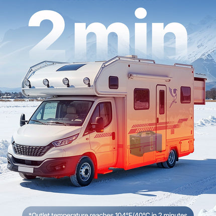Dyzelinis oro šildytuvas VEVOR XMZ-W-D4, 5-8 kW