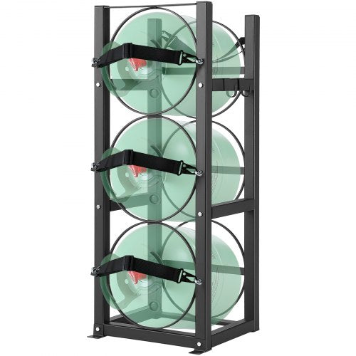 Šaltnešio balionų laikiklis VEVOR CTR330, 3 x 13,6 kg talpa