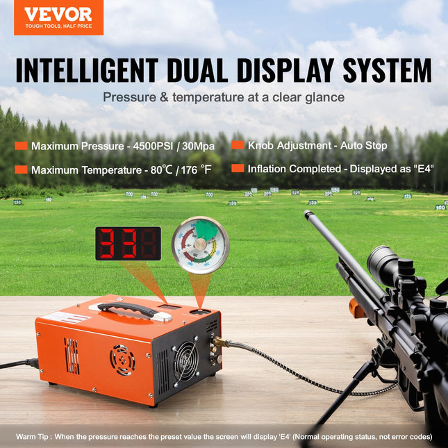 PCP oro kompresorius VEVOR SS-PAC02B, 4500 PSI