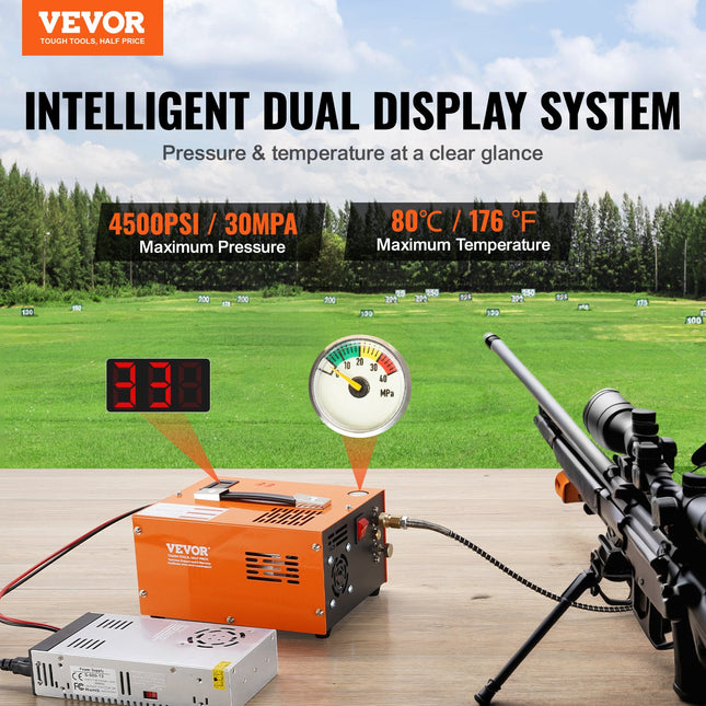 PCP oro kompresorius VEVOR SS-PAC01B, 300 bar