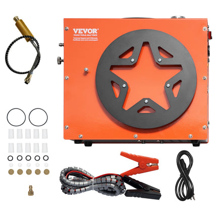 PCP oro kompresorius VEVOR SS-PAC04A, 300 bar