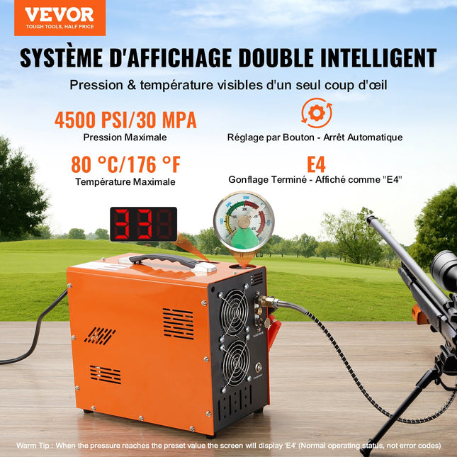 PCP oro kompresorius VEVOR SS-PAC03B, 300 bar