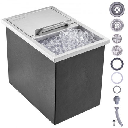 Įleidžiama ledo talpa VEVOR FG-SKU10, 26,7 l