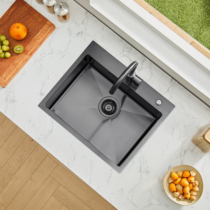 Virtuvinė plautuvė VEVOR T5545019RB0, 55 cm