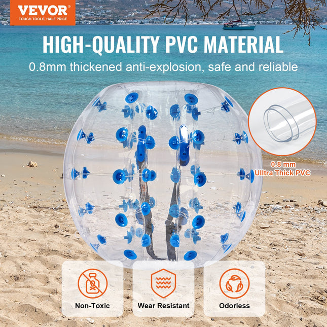 Pripučiamas pramogų kamuolys VEVOR HCPPQ-003, 1,2 m skersmens