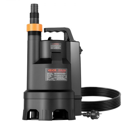 Panardinamas vandens siurblys VEVOR ZXW750-W, 17500 l/val.