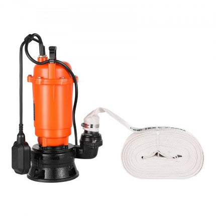 Panardinamas nuotekų siurblys VEVOR WQDK1500, 1500 W