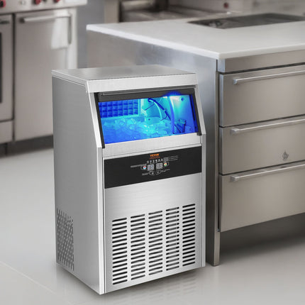 Pramoninis ledo generatorius VEVOR SSX120, 56 kg/24 val.