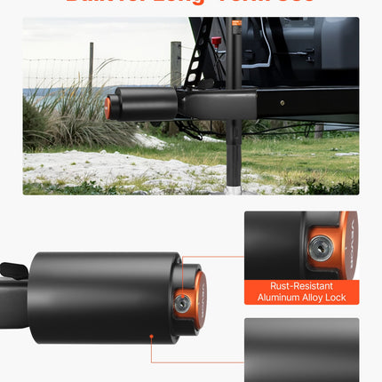 Priekabos užraktas VEVOR THS001, skirtas 50,6 ir 58,6 mm Bulldog jungtims
