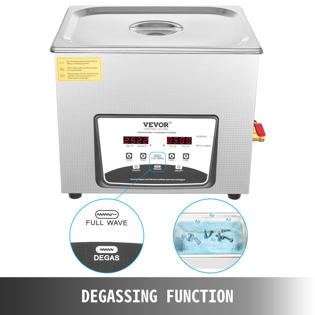 Ultragarsinė valyklė VEVOR 10L, 240W