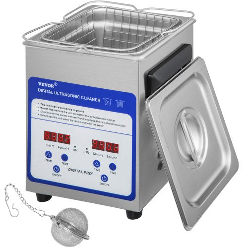 Ultragarsinė valymo vonelė VEVOR TH-010A, 2 l