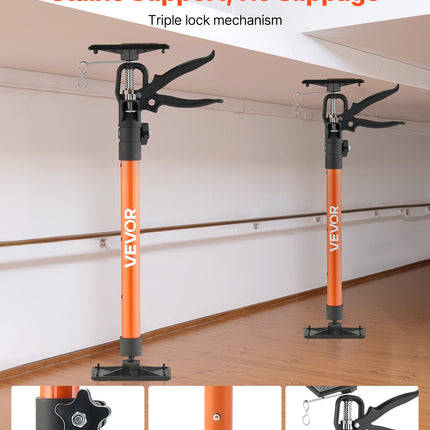 Teleskopiniai atraminiai strypai VEVOR JF-ZCG003-245, 54–155 cm