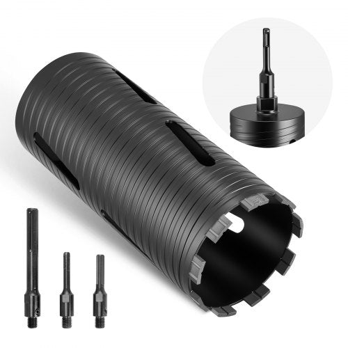 Deimantinė gręžimo karūna VEVOR dry drill 102*240 M16, 102 mm.