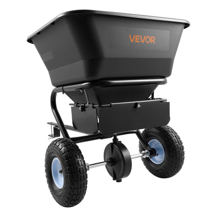 Prikabinamas vejos barstytuvas VEVOR 2034, 38,6 kg talpa
