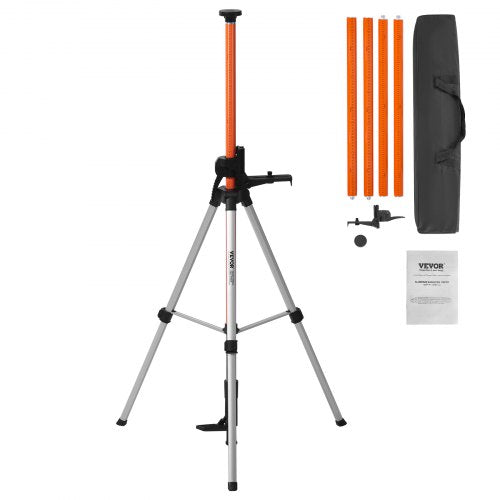 Lazerinio nivelyro stovas VEVOR SP-1, 1040–3400 mm aukštis