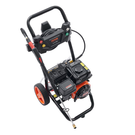 Benzininis aukšto slėgio plovimo įrenginys VEVOR BS180D-SP, 3600 PSI